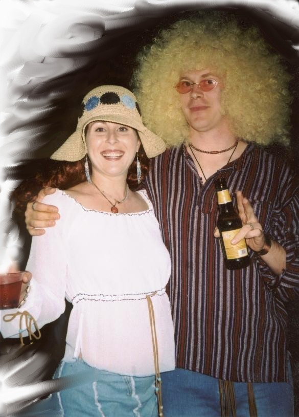 What a funky cool couple.